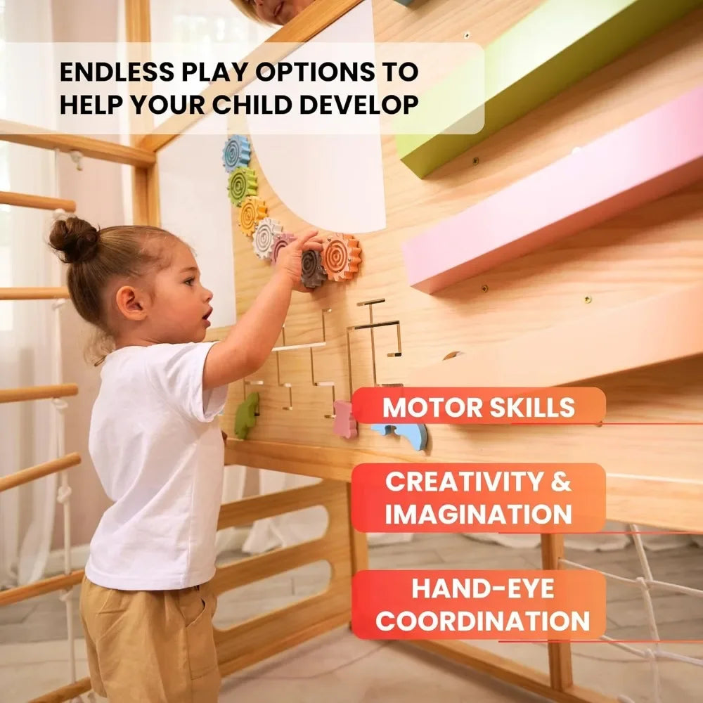 Alpine Wooden Jungle Gym Playpen