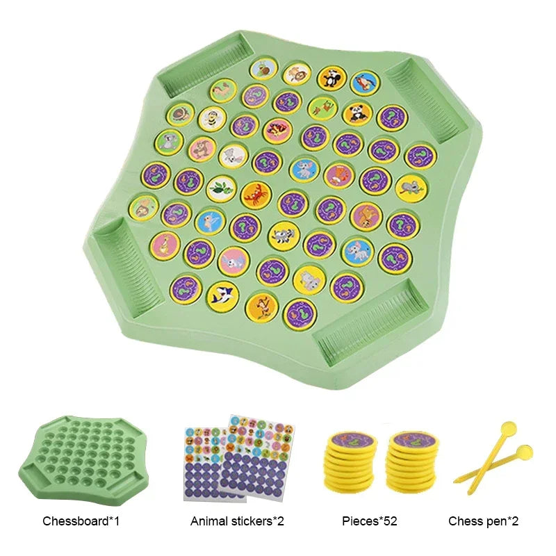 Animal Flip Chess Toy