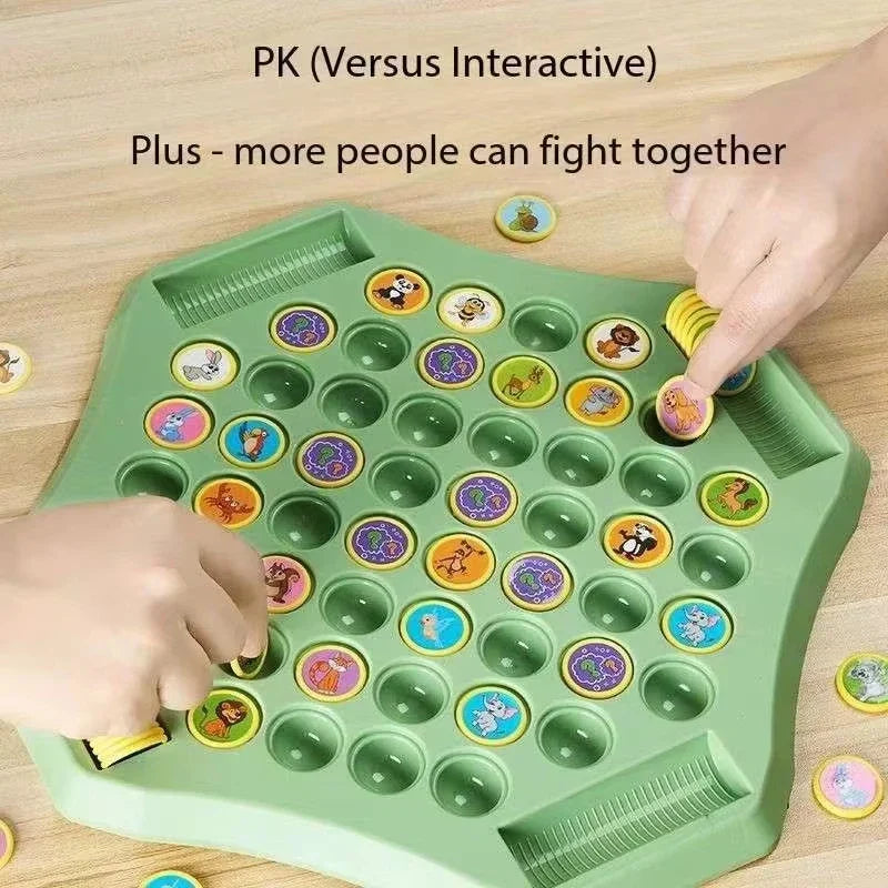 Animal Flip Chess Toy