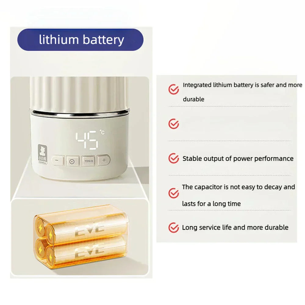 500ML 30hr Wireless Electric Kettle