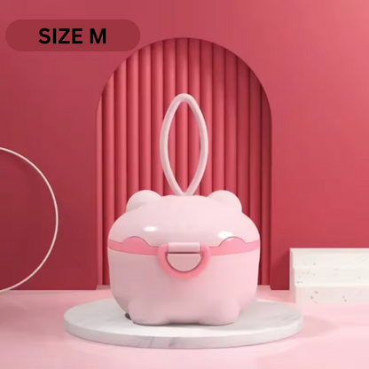 Milk Powder Portable Cute Pig Box