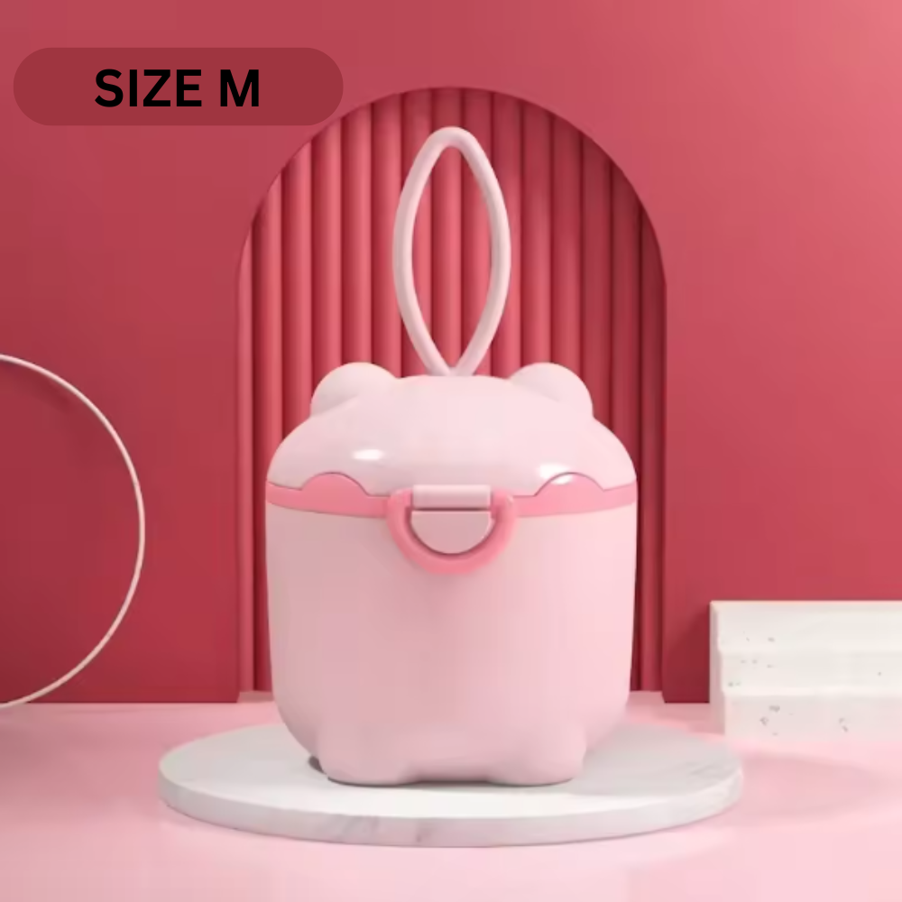 Milk Powder Portable Cute Pig Box