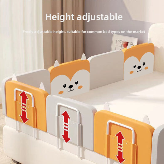 Adjustable Baby Bed Guardrail Safety Barrier