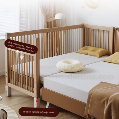Modern Beech Children Bed for Bedroom