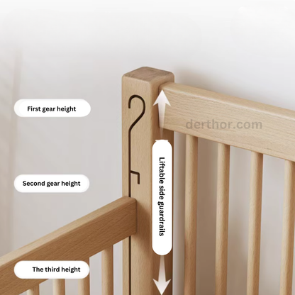 Modern Beech Children Bed for Bedroom