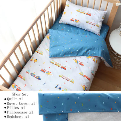 Nordic Cotton Baby Bedding Set