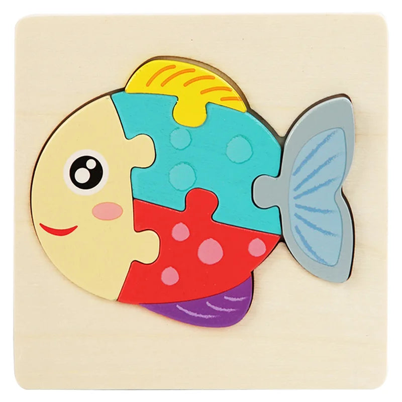 Kids Wooden Toys 3D