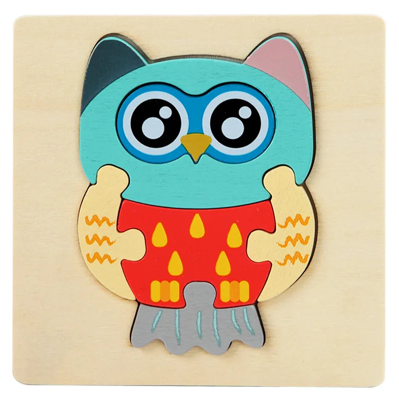 Kids Wooden Toys 3D