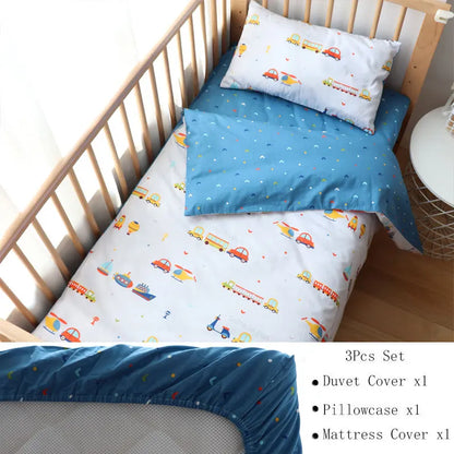 Nordic Cotton Baby Bedding Set