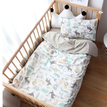 Nordic Cotton Baby Bedding Set