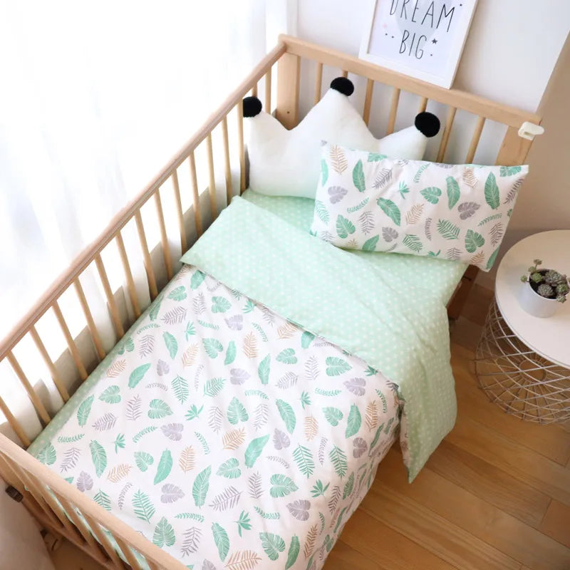 3Pcs Baby Bedding Set