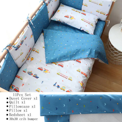 Nordic Cotton Baby Bedding Set