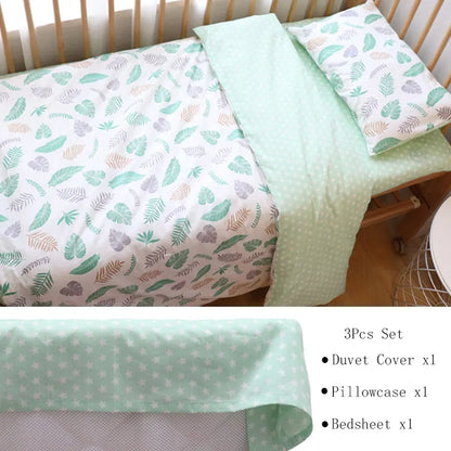 3Pcs Baby Bedding Set