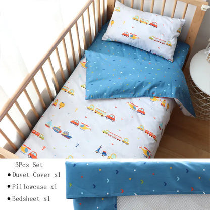 Nordic Cotton Baby Bedding Set