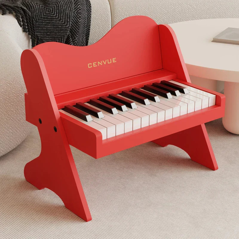 Wooden children's small piano