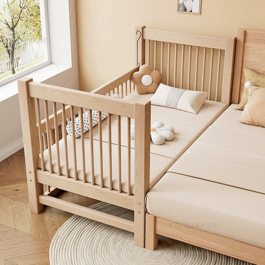 Modern Beech Children Bed for Bedroom