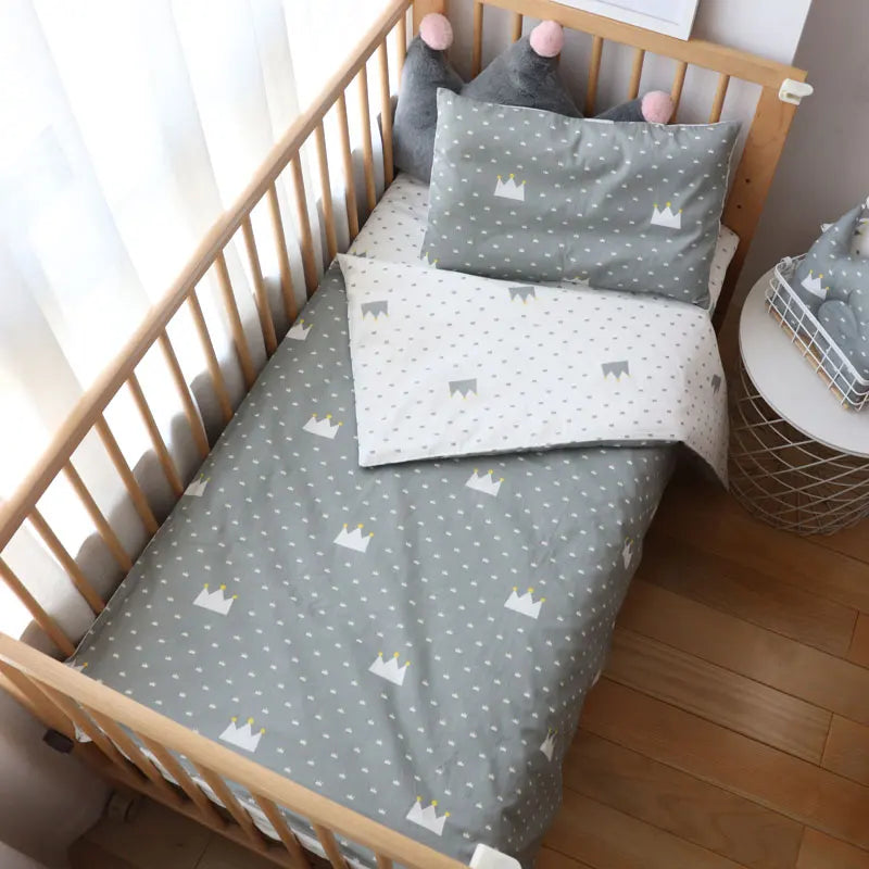 Nordic Cotton Baby Bedding Set