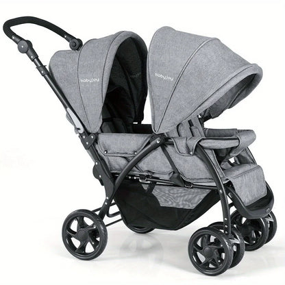 Foldable Double Baby Stroller