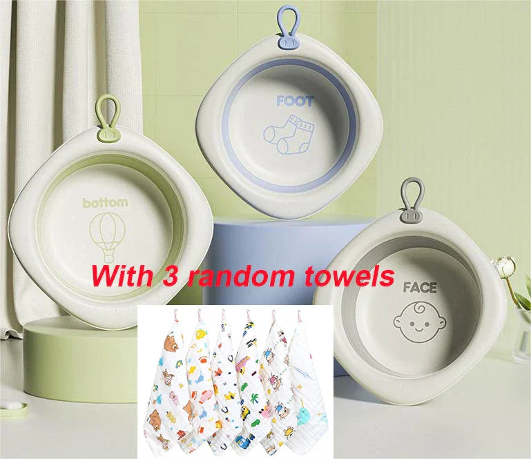 Portable Plastic Folding Washbasin