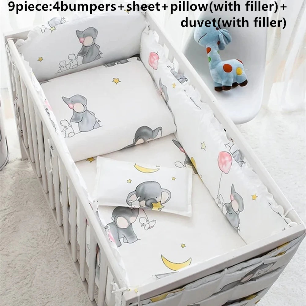 Elephant Baby Bedding Set