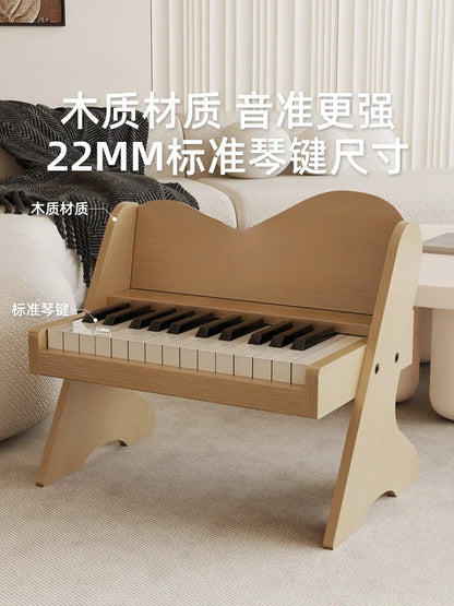 Wooden children's small piano