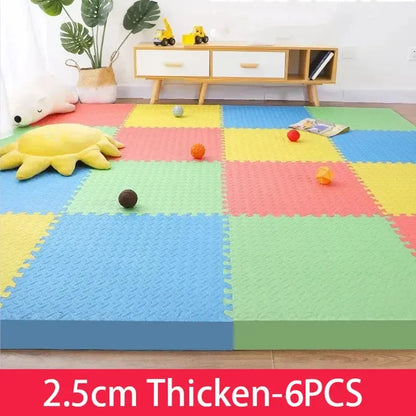 Baby Activity Gym Play Mats 6PCS 30x30cm