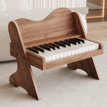 Wooden children's small piano