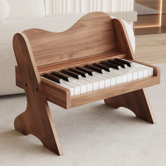 Wooden children's small piano