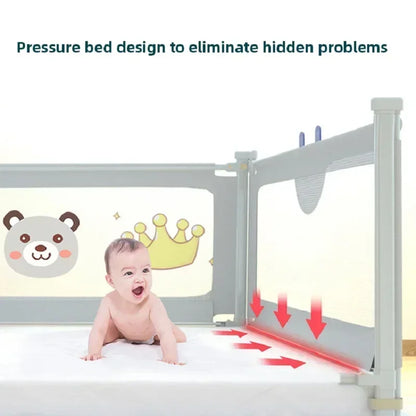 Children Bed Anti-Fall Barrier