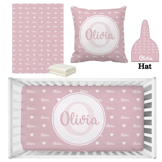 Personalized Baby Bedding Set