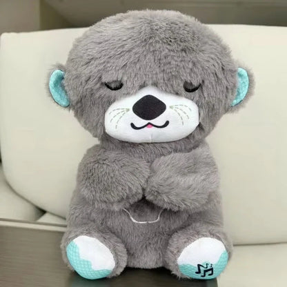 Breathing Bear Baby Soothing Otter Doll Toy