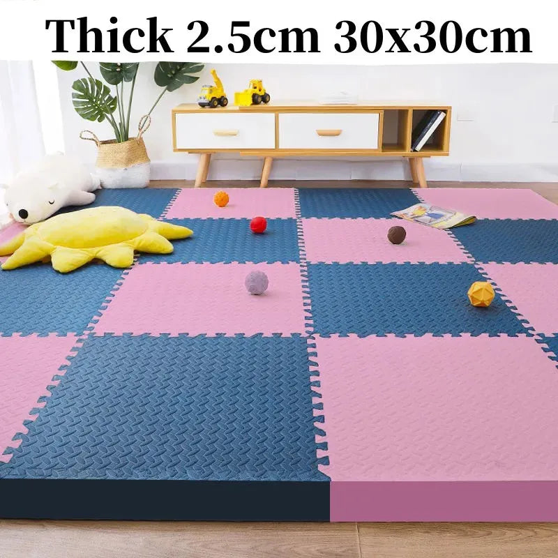 Baby Activity Gym Play Mats 6PCS 30x30cm