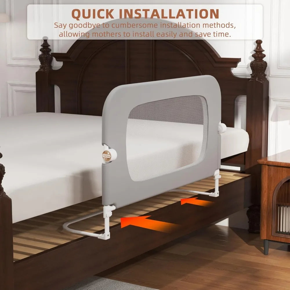 Adjustable Toddler Bed Rail Guard