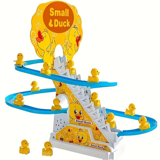 6pcs Ducklings Climbing Stairs Toy