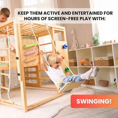 Alpine Wooden Jungle Gym Playpen