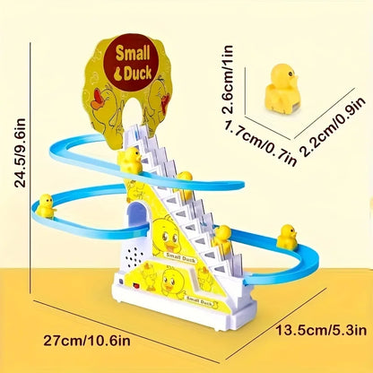 6pcs Ducklings Climbing Stairs Toy