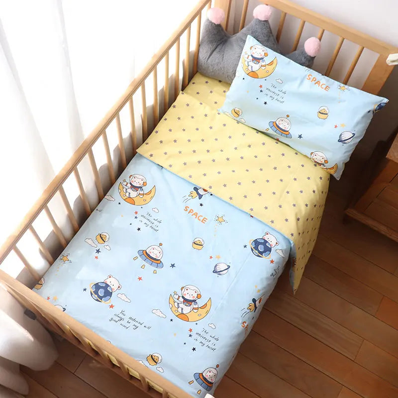 3Pcs Baby Bedding Set