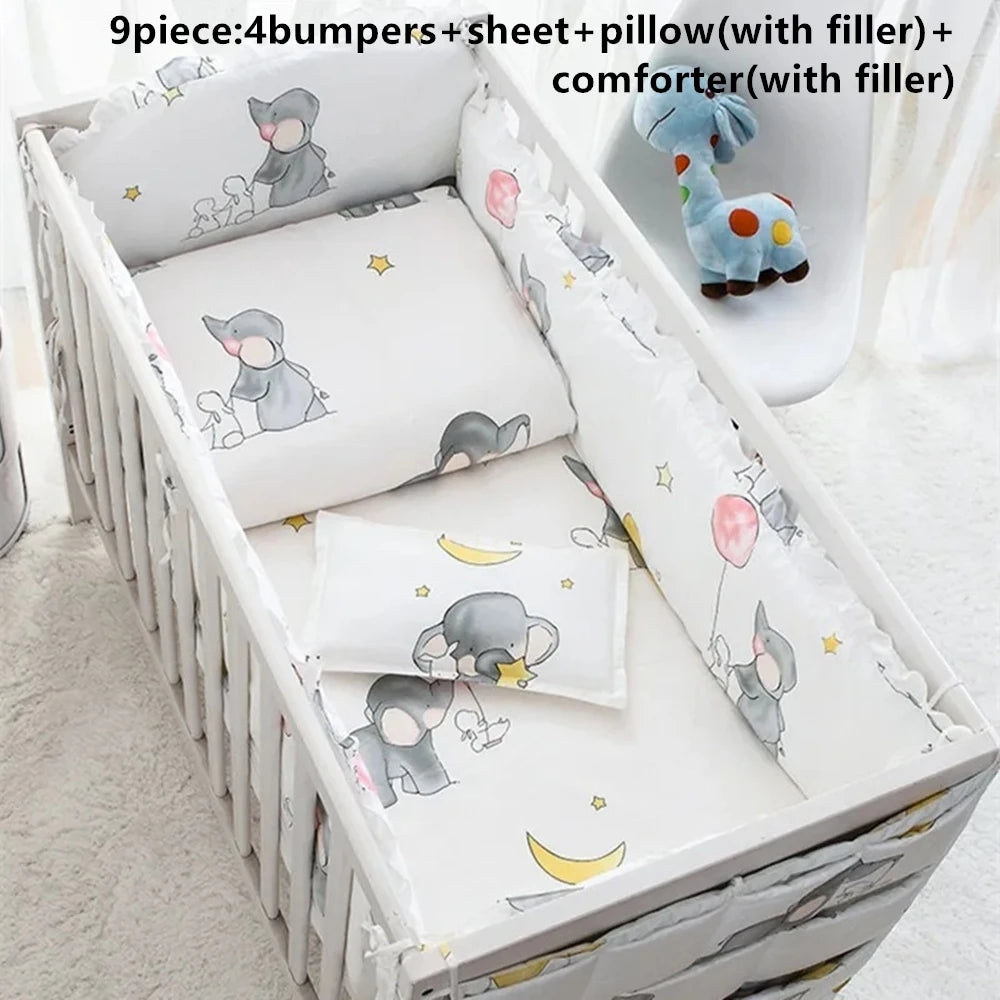 Elephant Baby Bedding Set