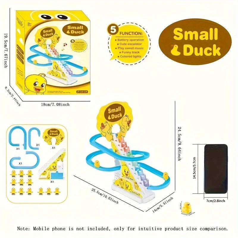 6pcs Ducklings Climbing Stairs Toy