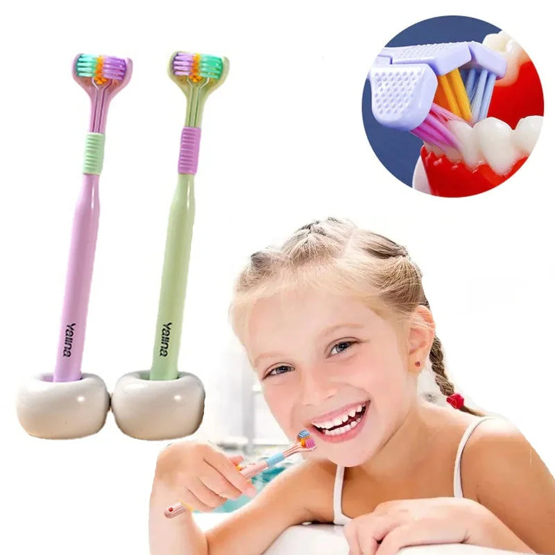 Children's 3D U-Shaped Toothbrush