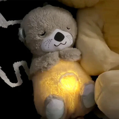 Breathing Bear Baby Soothing Otter Doll Toy