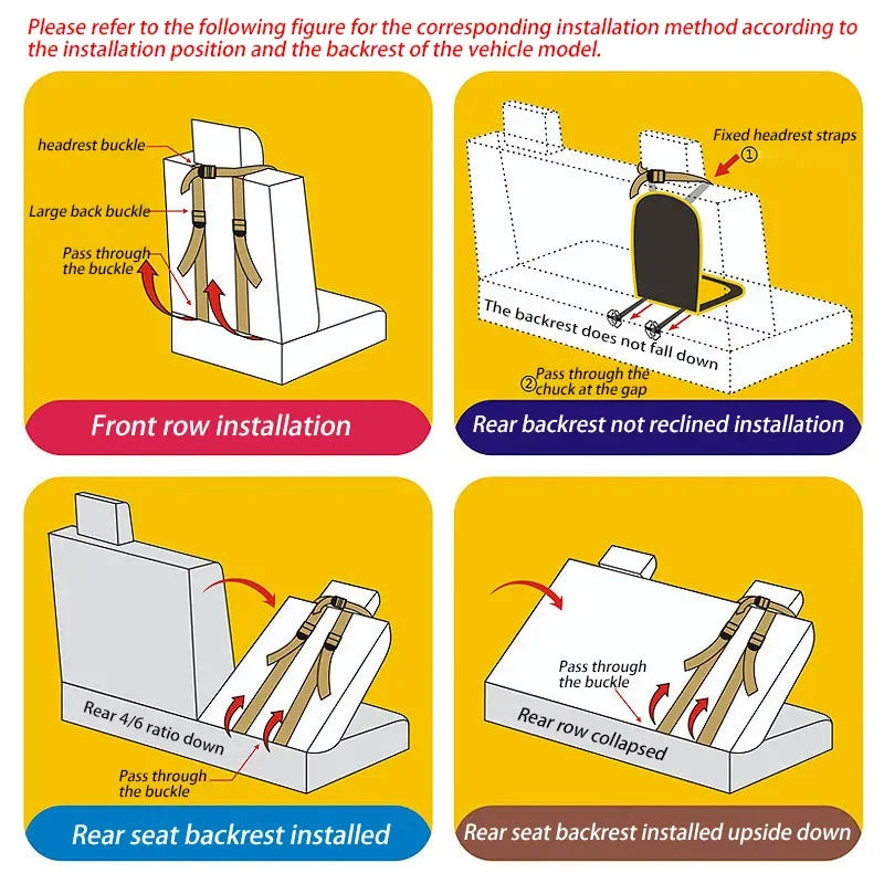 Child Safety Seat Mat