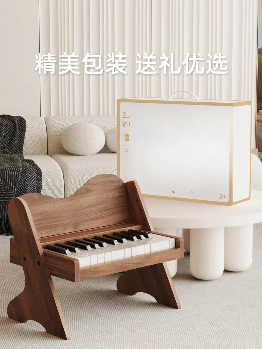 Wooden children's small piano