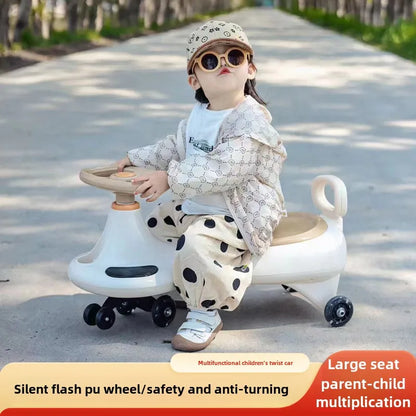 Battery version Children's twist bike