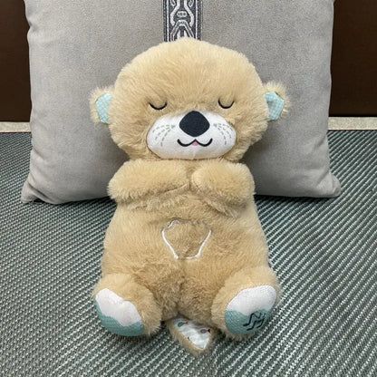 Breathing Bear Baby Soothing Otter Doll Toy