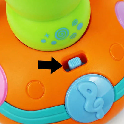 Musical Dancing Saxophone Caterpillar Toy