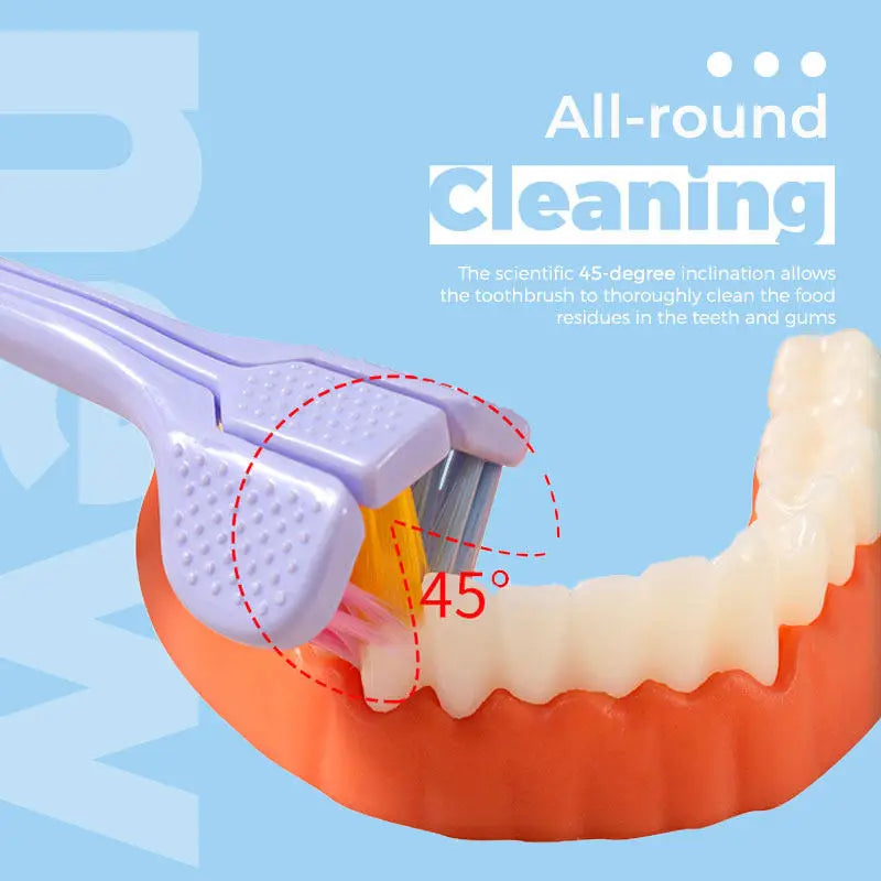 Children's 3D U-Shaped Toothbrush