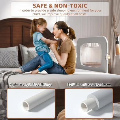 Adjustable Toddler Bed Rail Guard