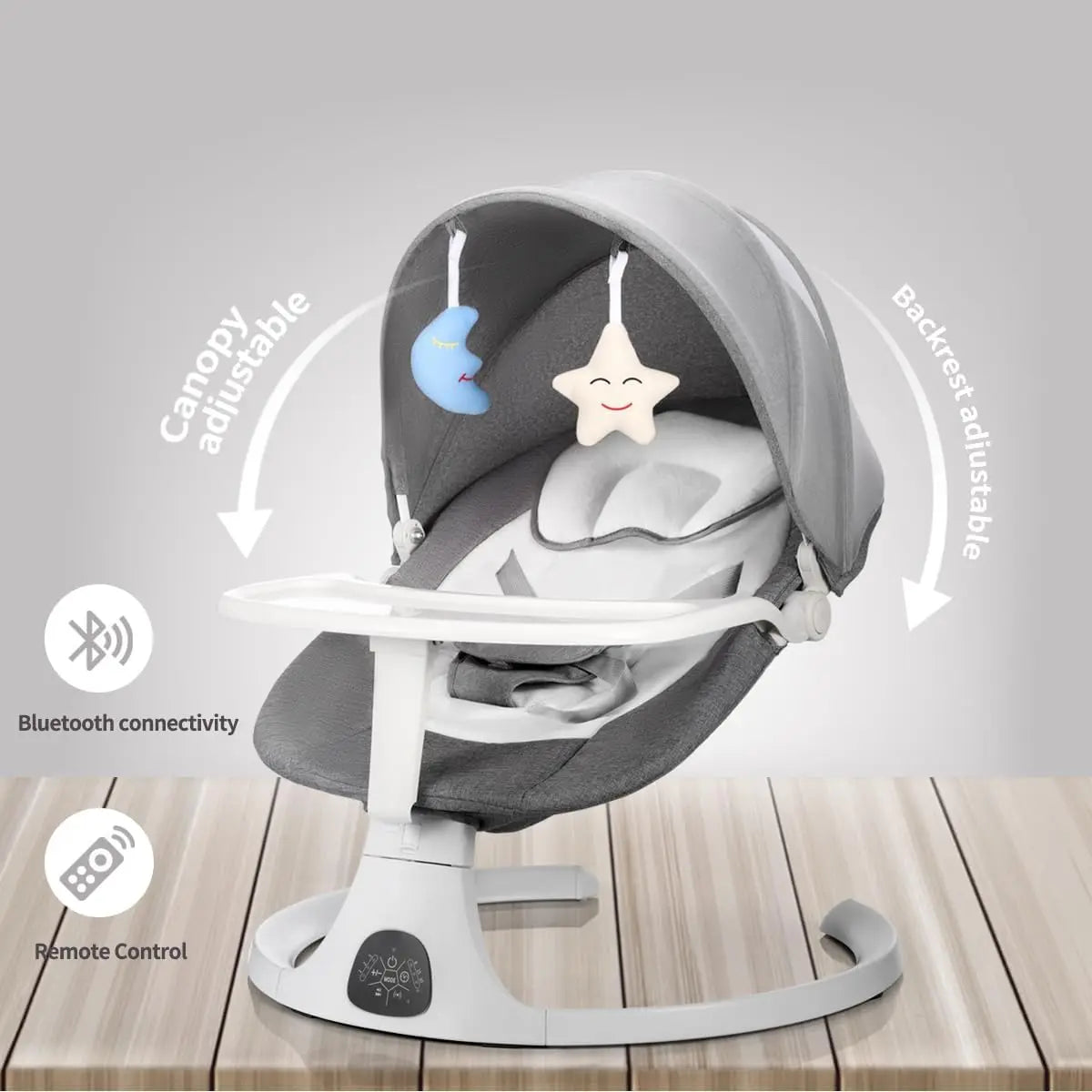 Electric Baby Rocker with Bluetooth