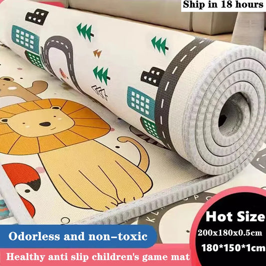 Non-toxic Baby Game Mat 200x180cm